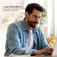 New Mon.ster Verse True Wireless Earbuds with Charging Case, Bluetooth 5.0 in-Ear Stereo Headphones, Built-in Mic for Clear Calls, USB-C Quick Charge (Black) Orginal